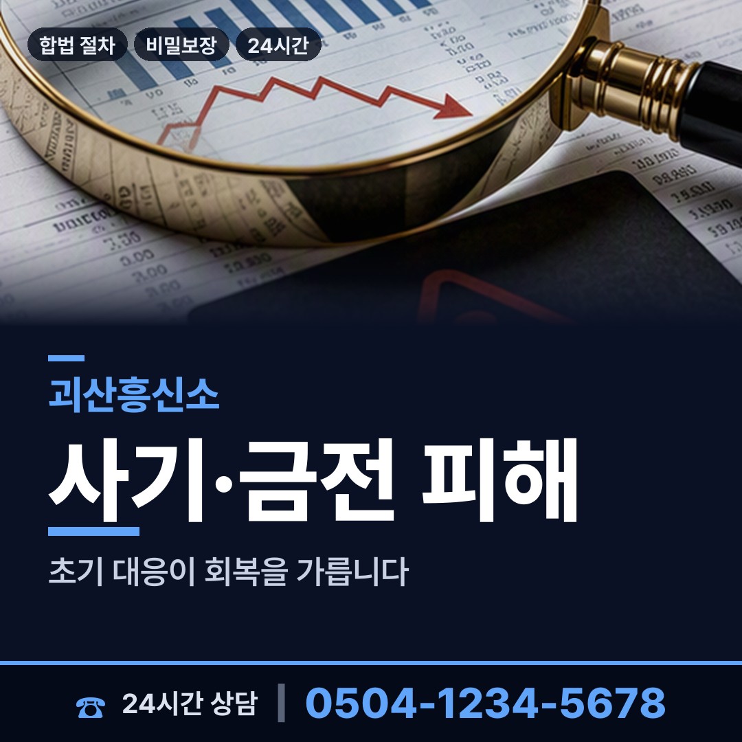 괴산 감물면 거래처조사 상담 안내